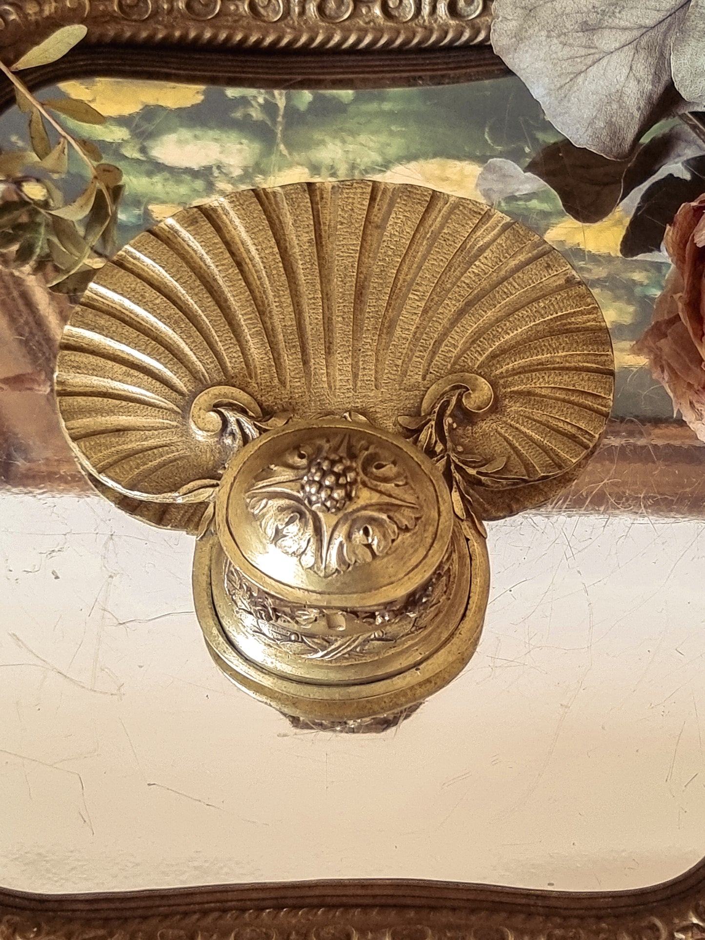 ENCRIER EN BRONZE, 1830