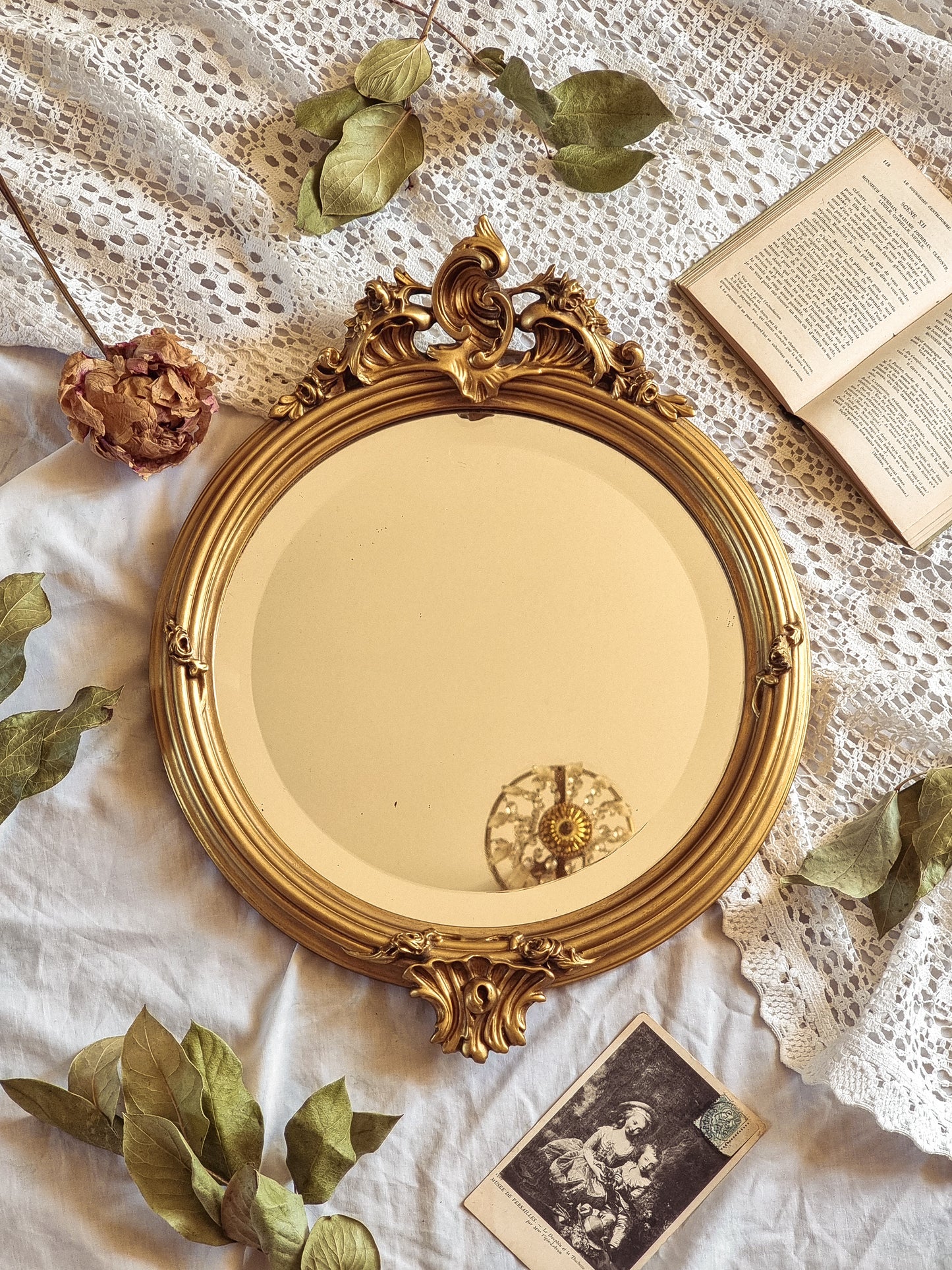 MADAME ROYALE - MIROIR BISEAUTÉ ROCOCO