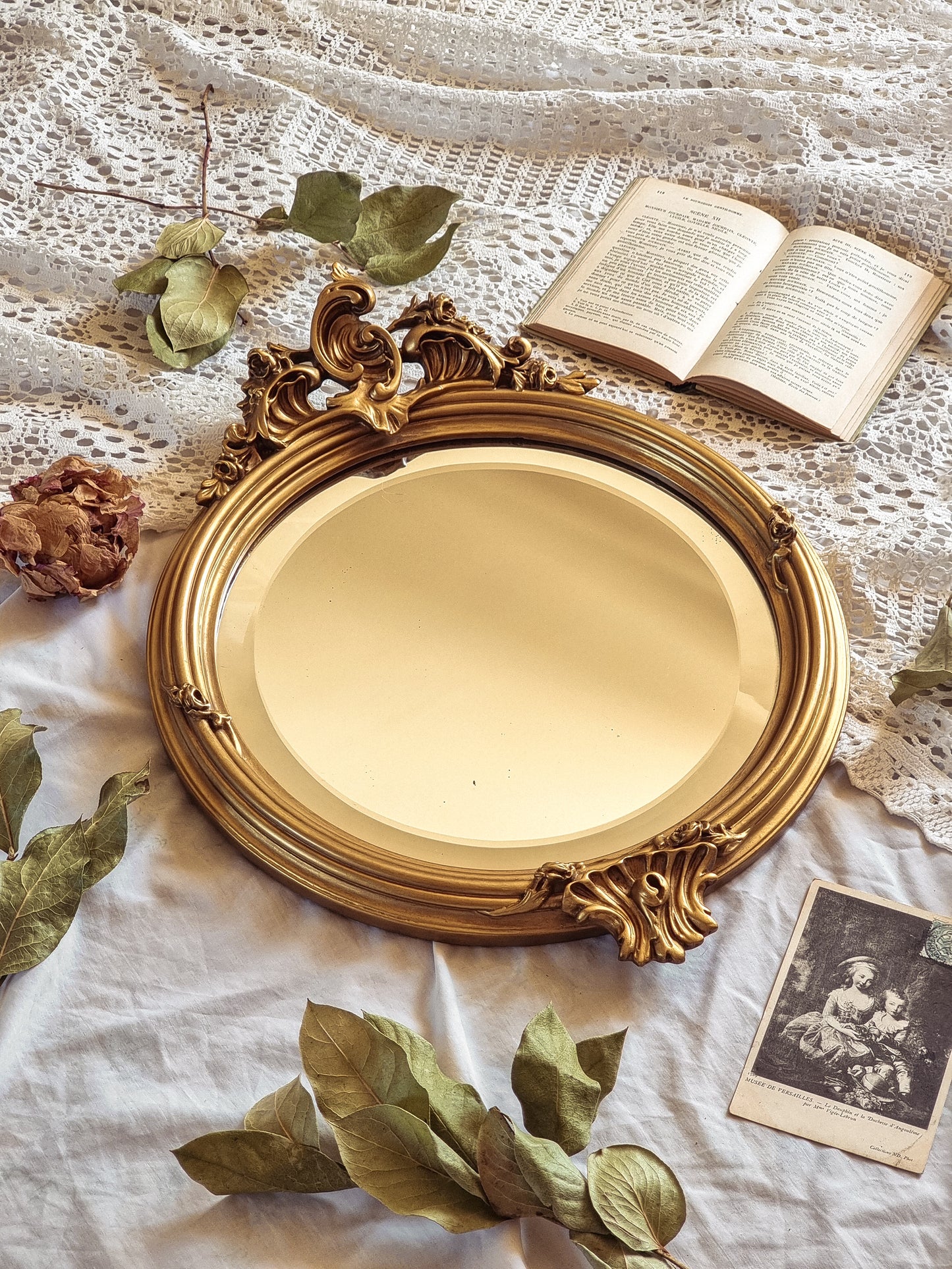 MADAME ROYALE - MIROIR BISEAUTÉ ROCOCO