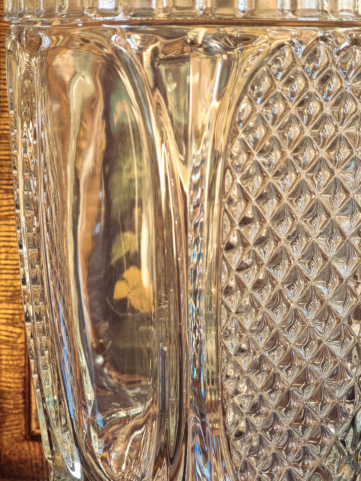 VASE EN CRISRAL ÖBERGLAS