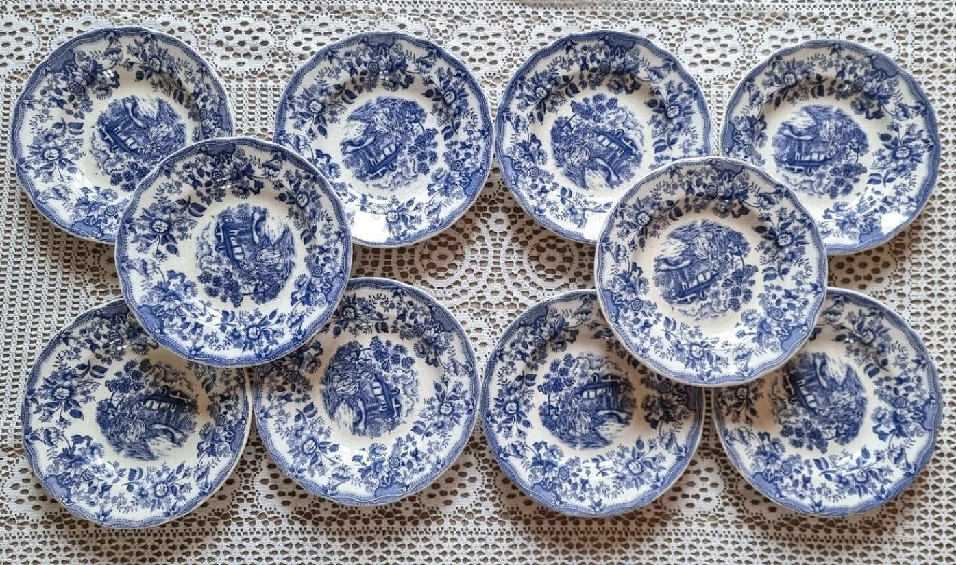 5 ASSIETTES CREUSES
