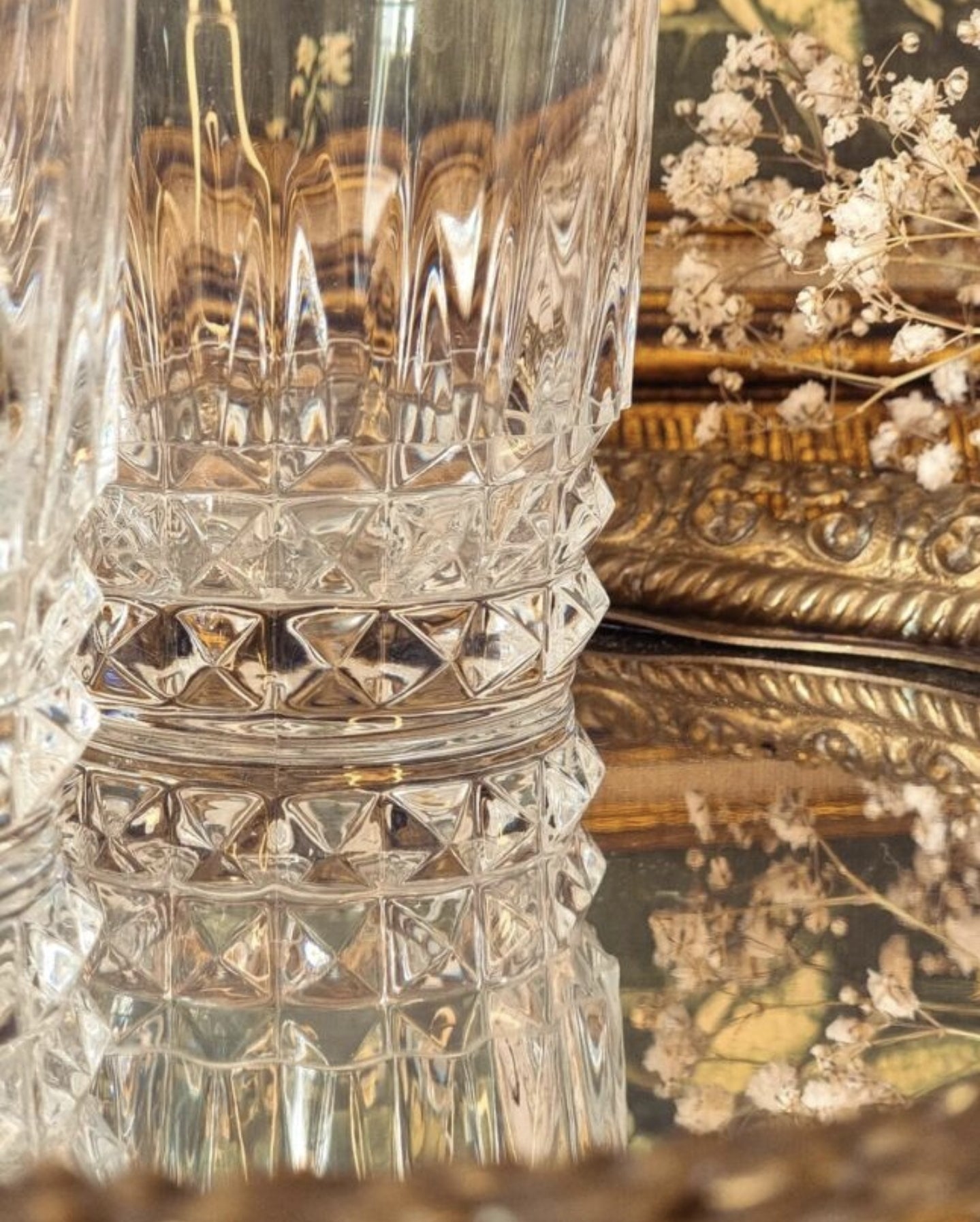 6 VERRES EN CRISTAL