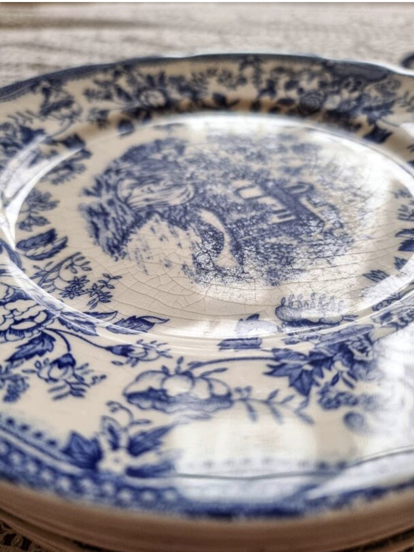 7 ASSIETTES PLATES