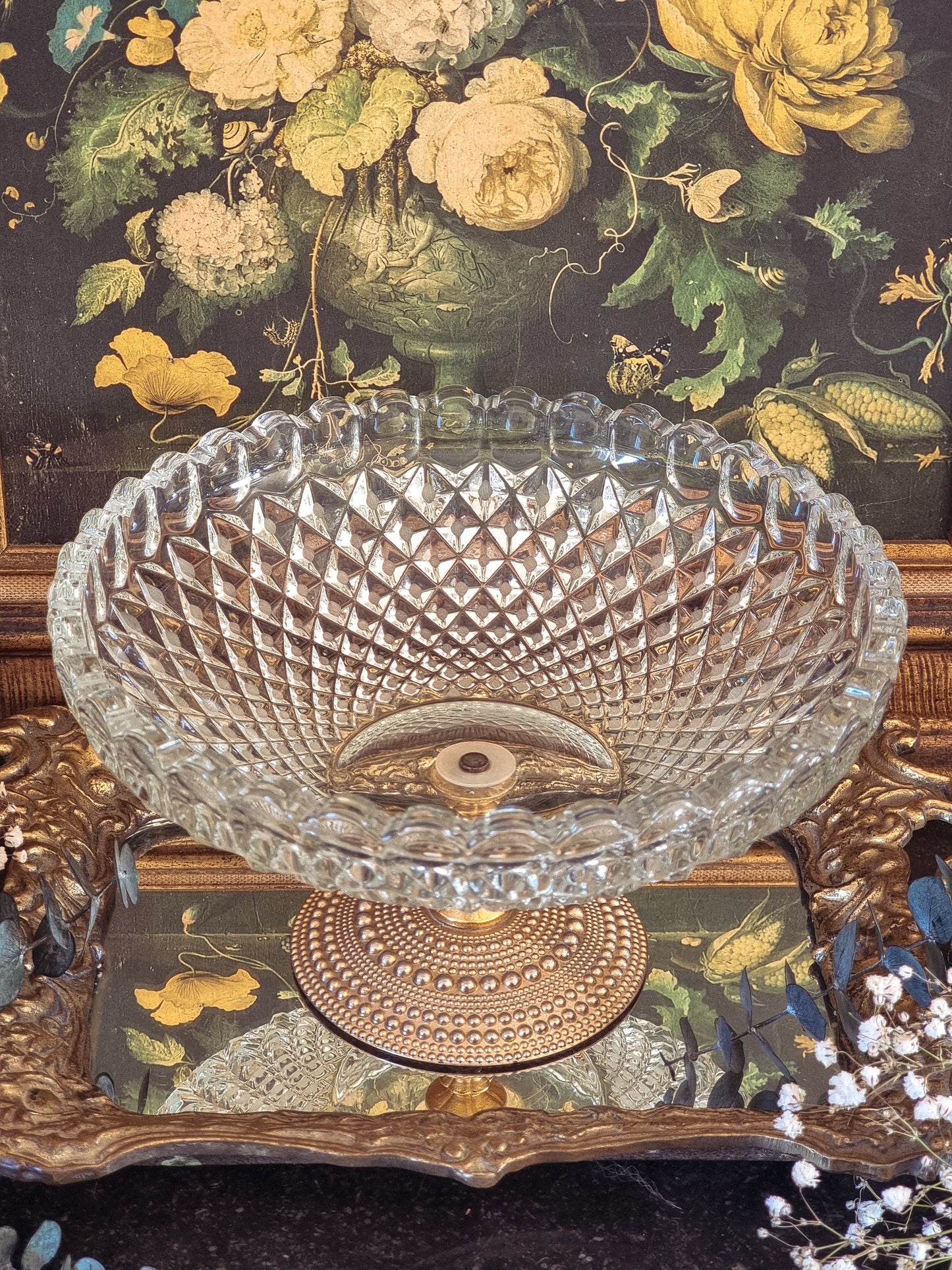 COUPE SUR PIED EN CRISTAL