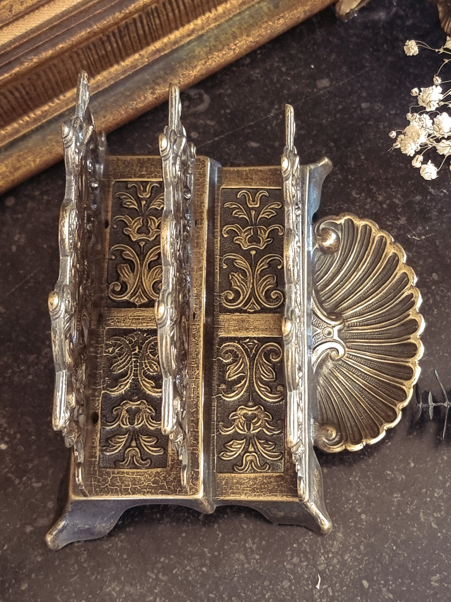 PORTE-LETTRES PATINÉ