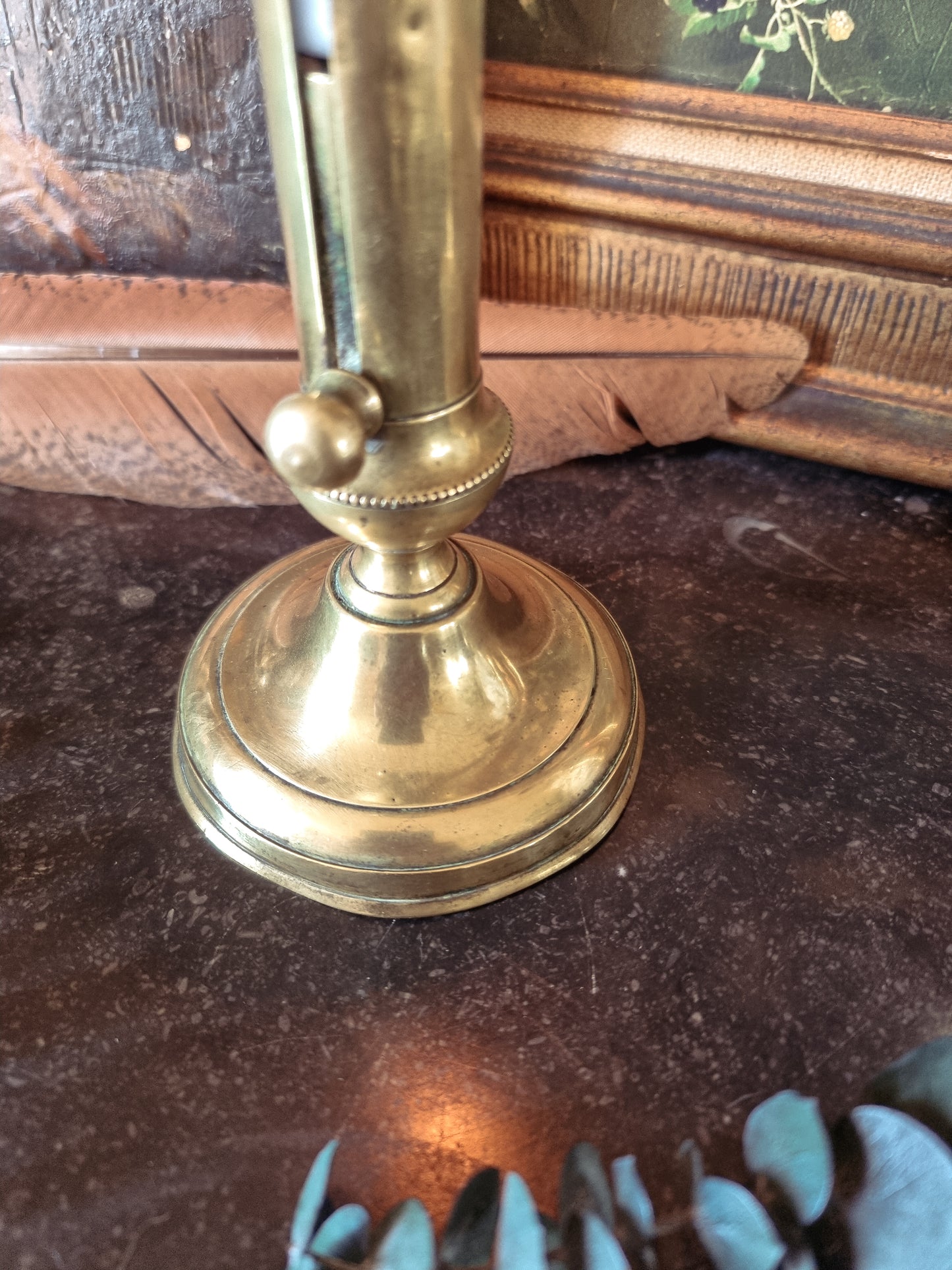 BOUGEOIR À POUSSEOIR