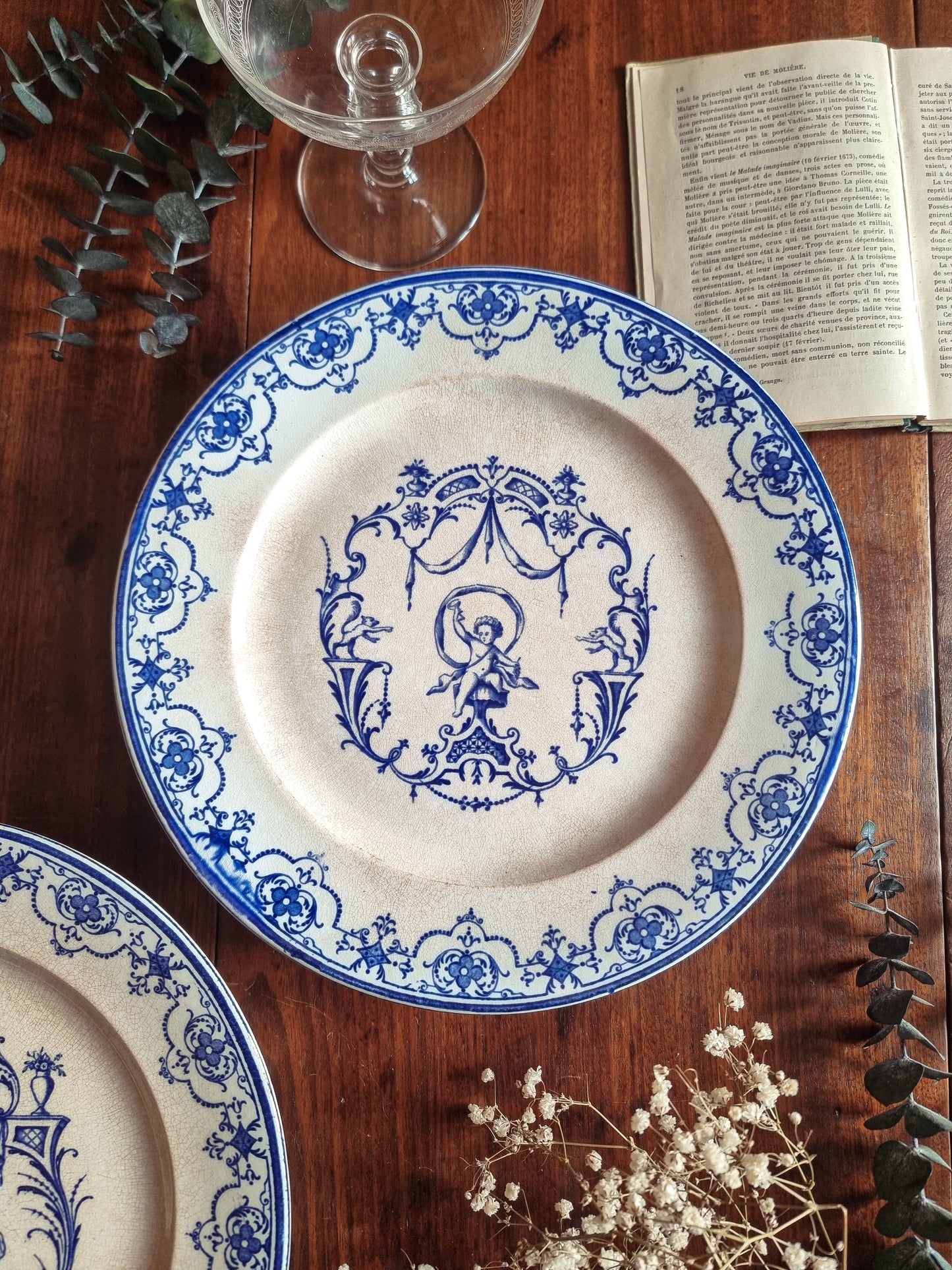 PLAT À GÂTEAU SURÉLEVÉ - JULES VIEILLARD