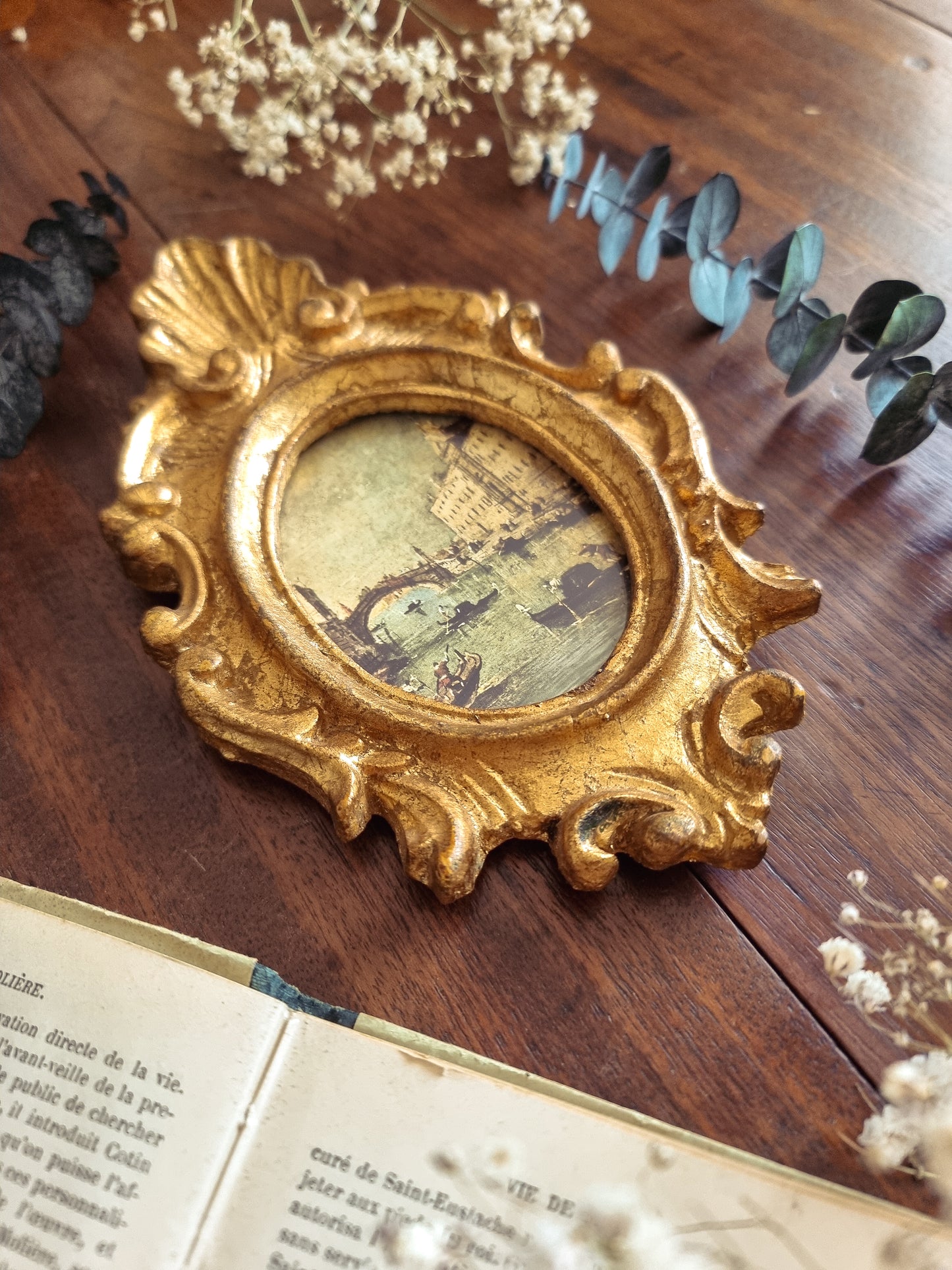 CADRE OVALE ROCOCO