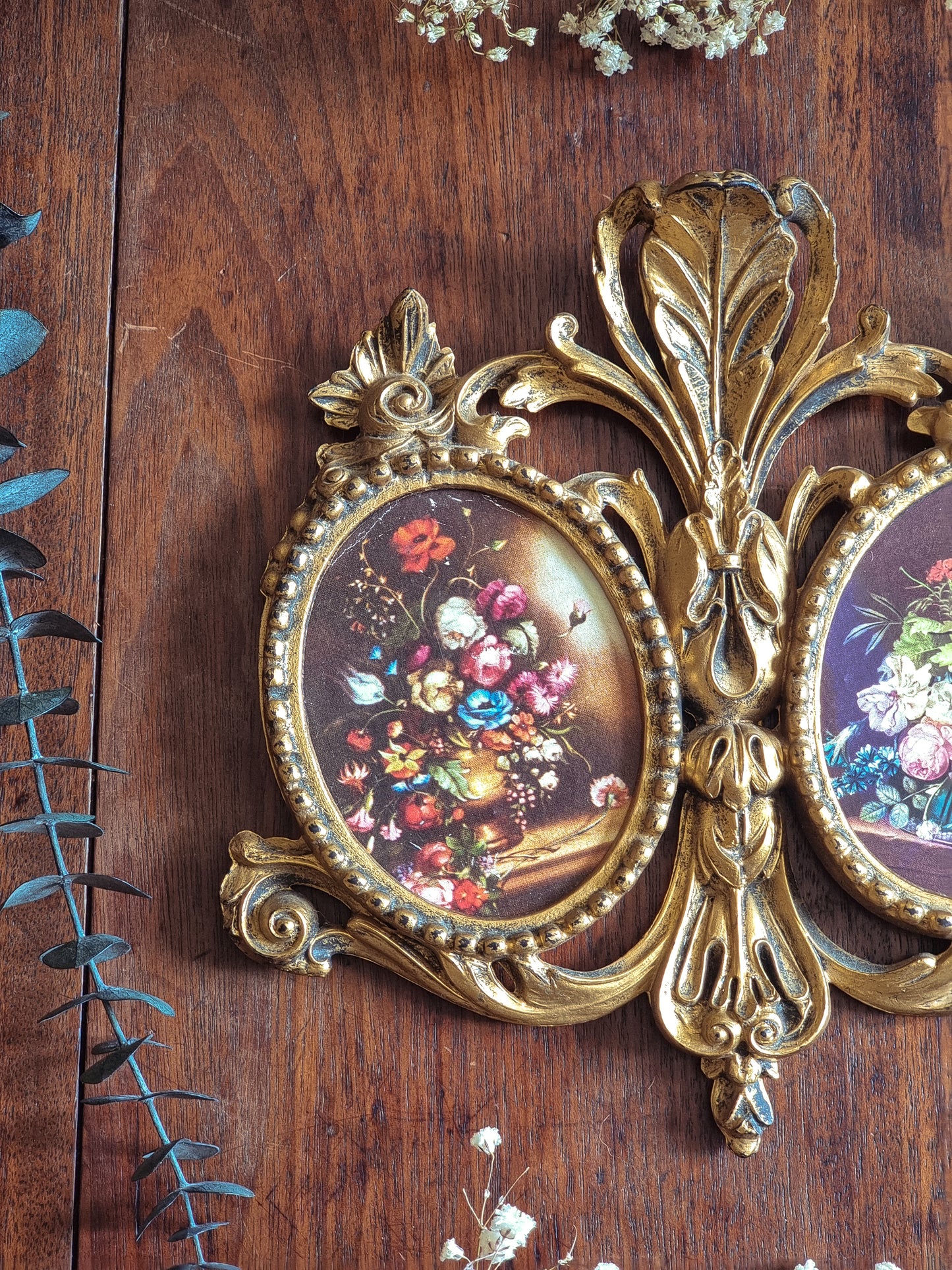 CADRE DOUBLE BAROQUE