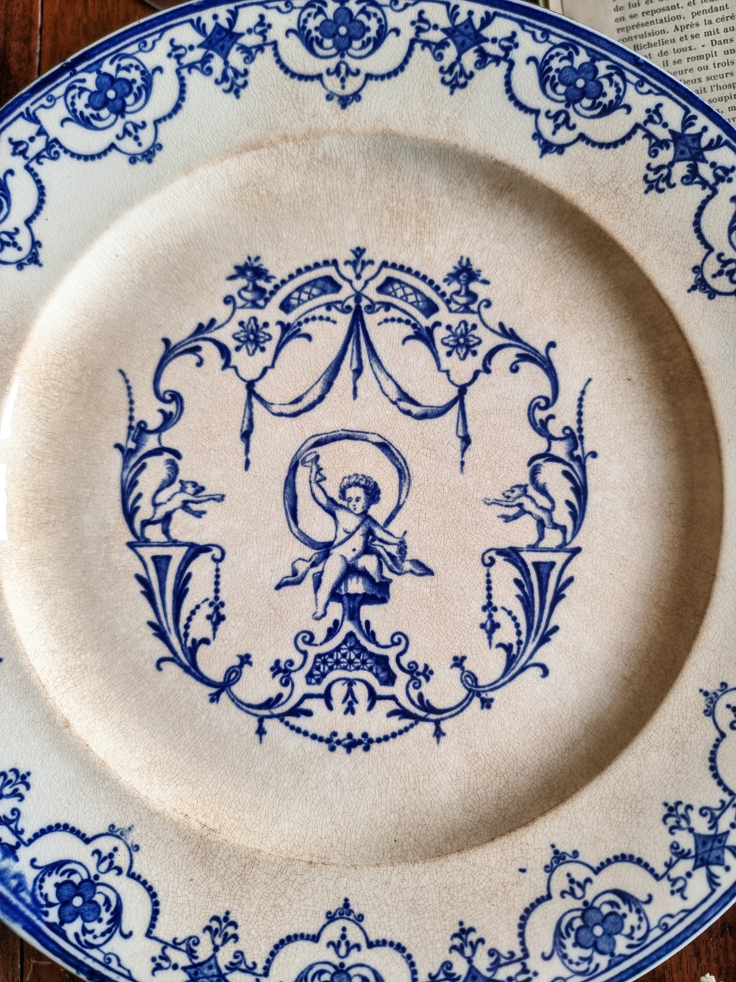 PLAT À GÂTEAU SURÉLEVÉ - JULES VIEILLARD