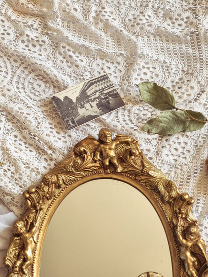 LE CHÉRUBIN - MIROIR DORÉ