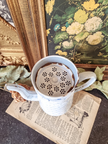 GRANDE CAFETIÈRE ÉMAILLÉE