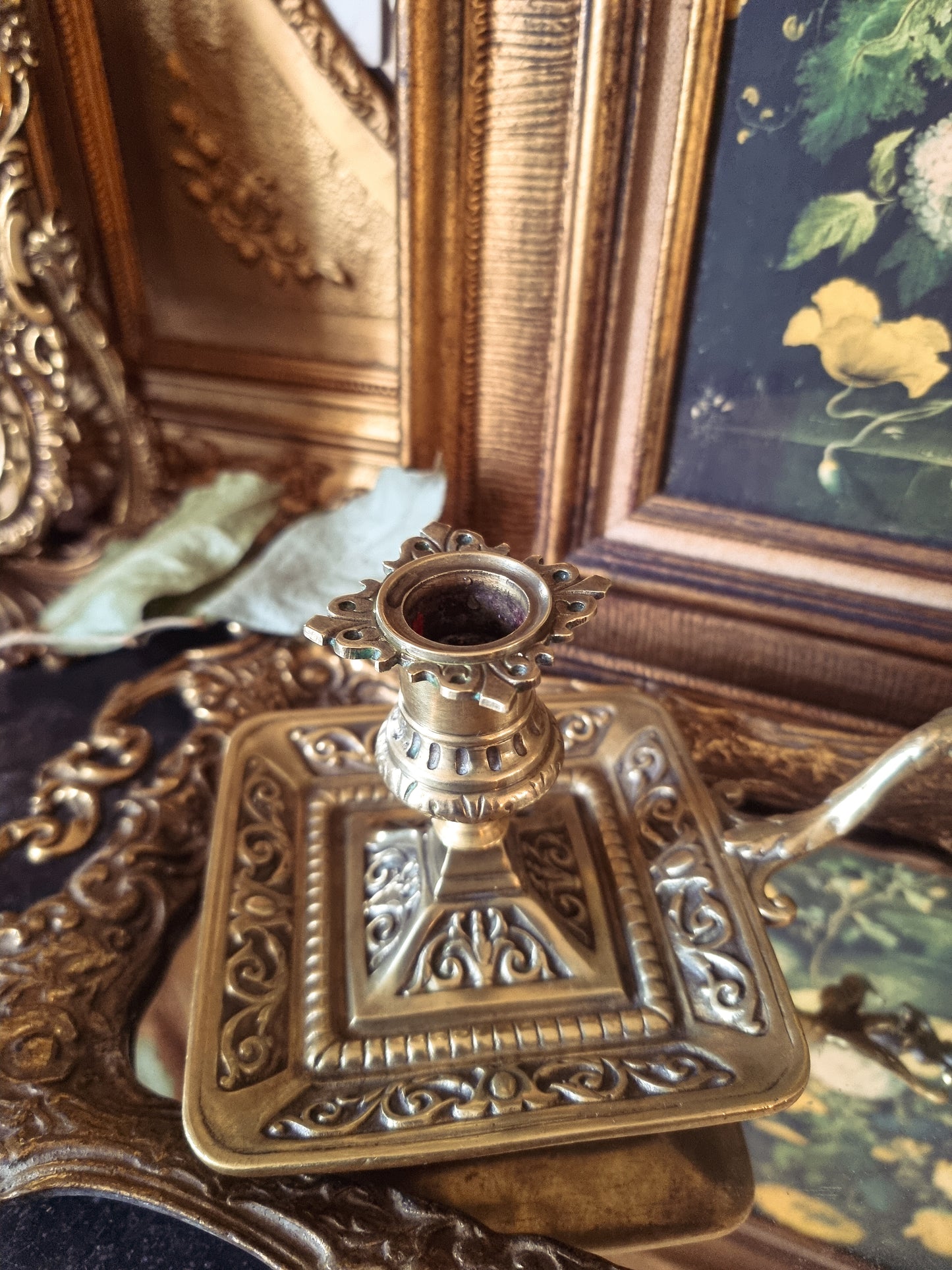 GRAND BOUGEOIR EN BRONZE