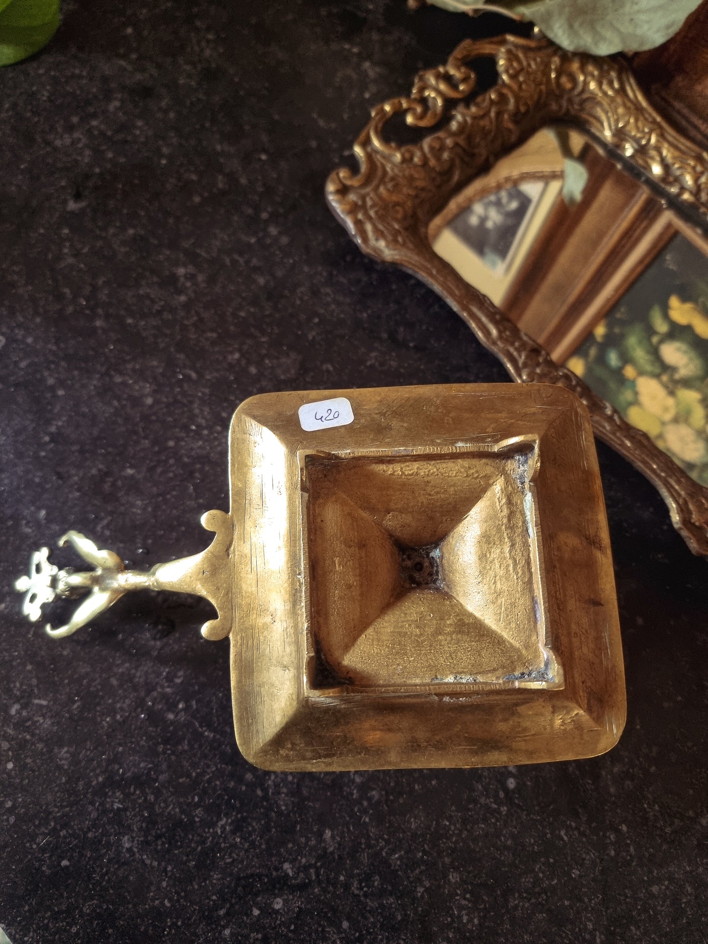 GRAND BOUGEOIR EN BRONZE