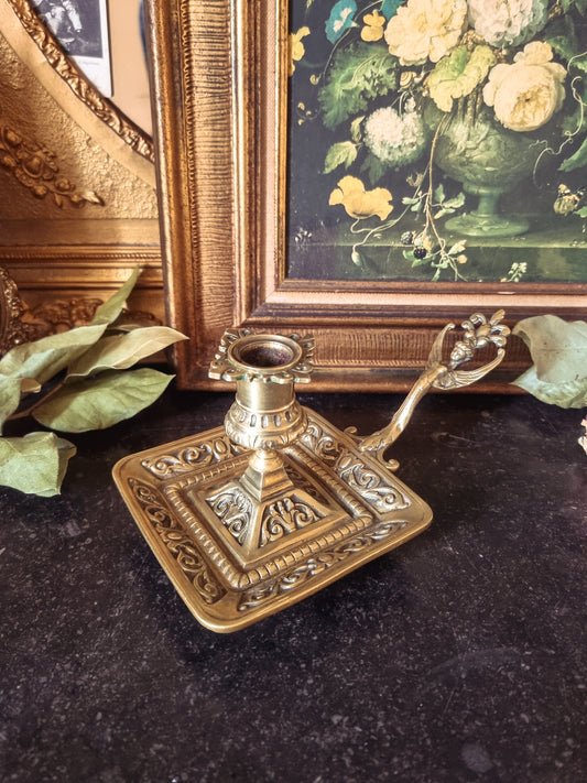 GRAND BOUGEOIR EN BRONZE