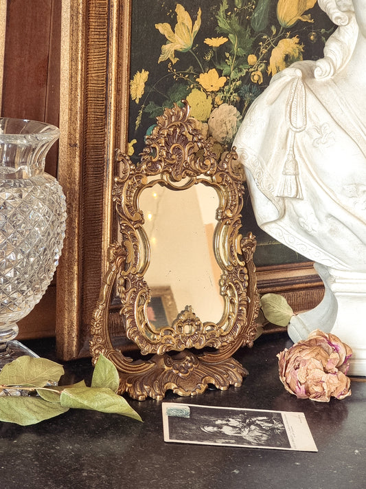 LE MAGISTRAL - MIROIR DE TABLE EN BRONZE