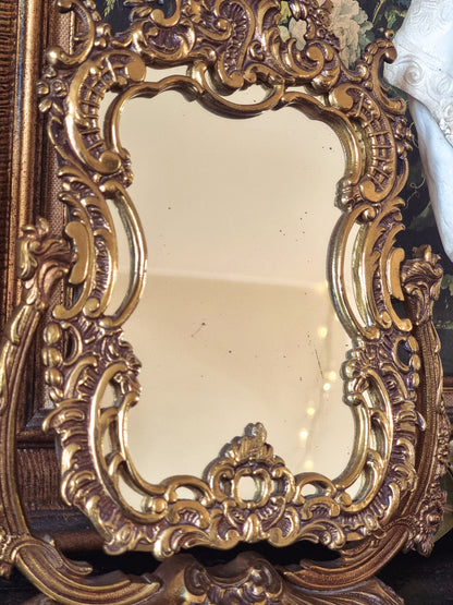 LE MAGISTRAL - MIROIR DE TABLE EN BRONZE