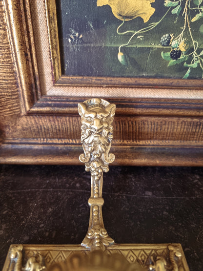 BOUGEOIR EN BRONZE