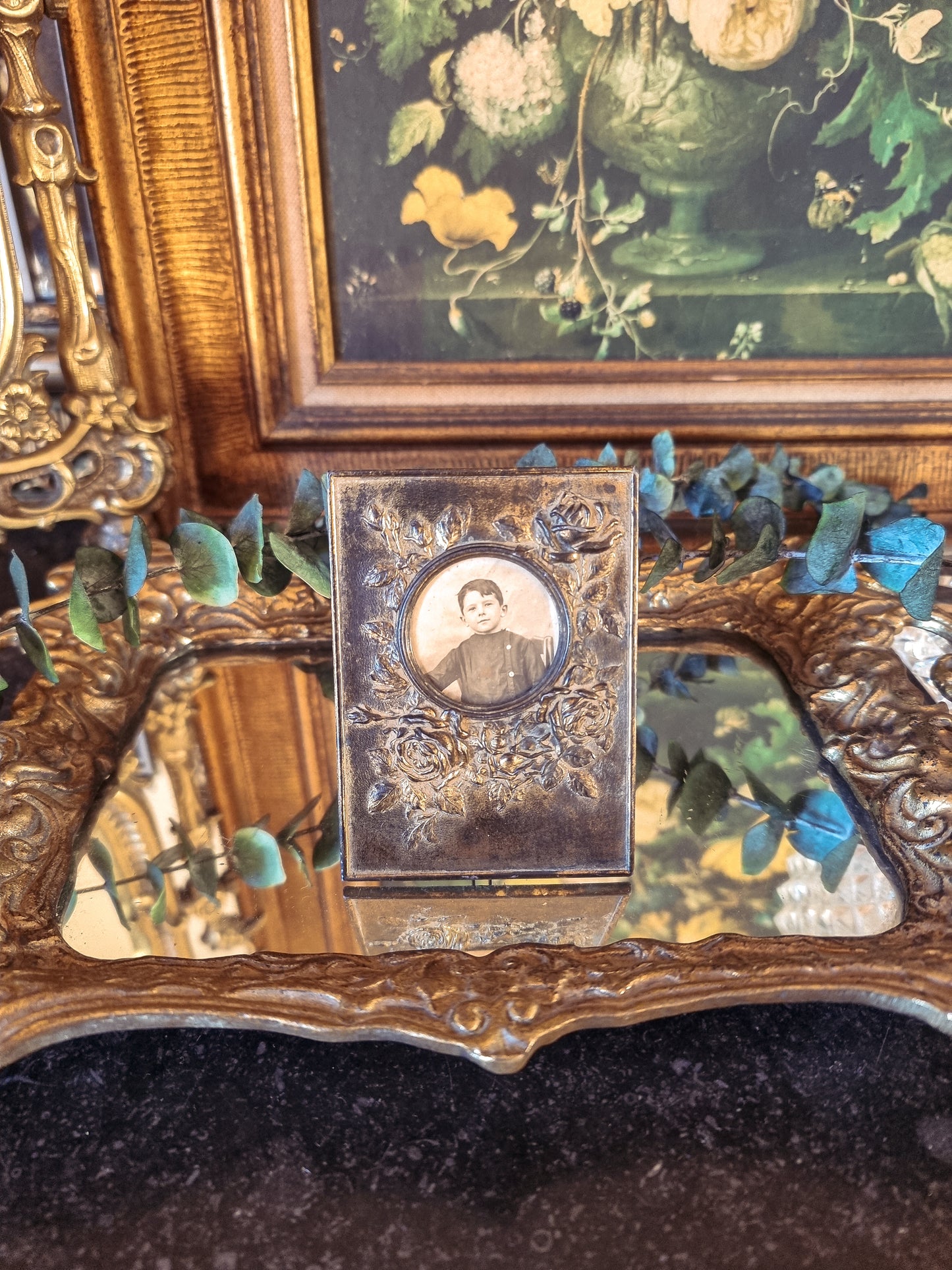 Petit cadre art nouveau