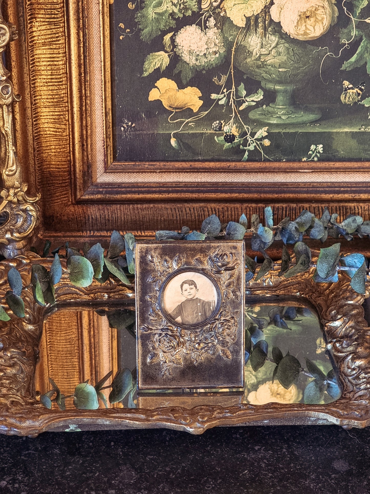 Petit cadre art nouveau