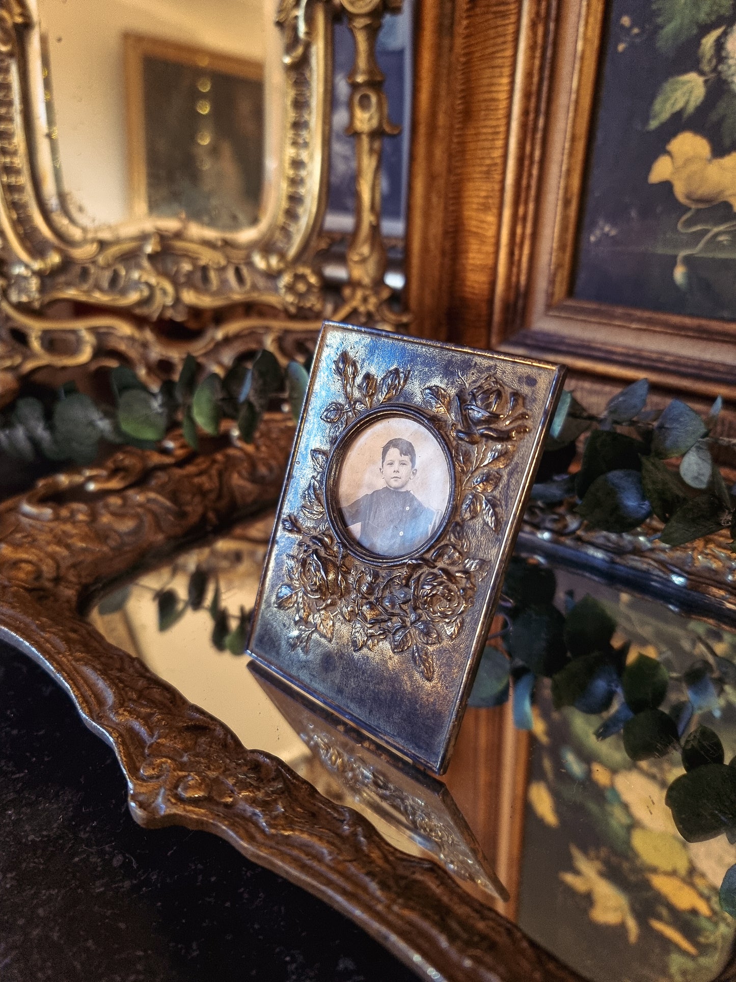 Petit cadre art nouveau