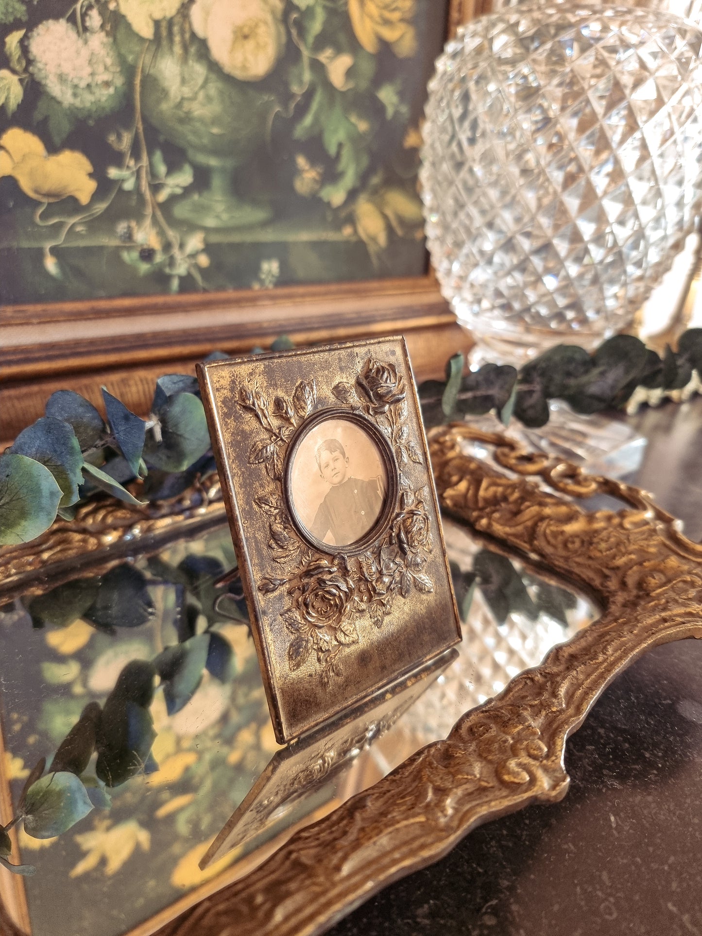 Petit cadre art nouveau