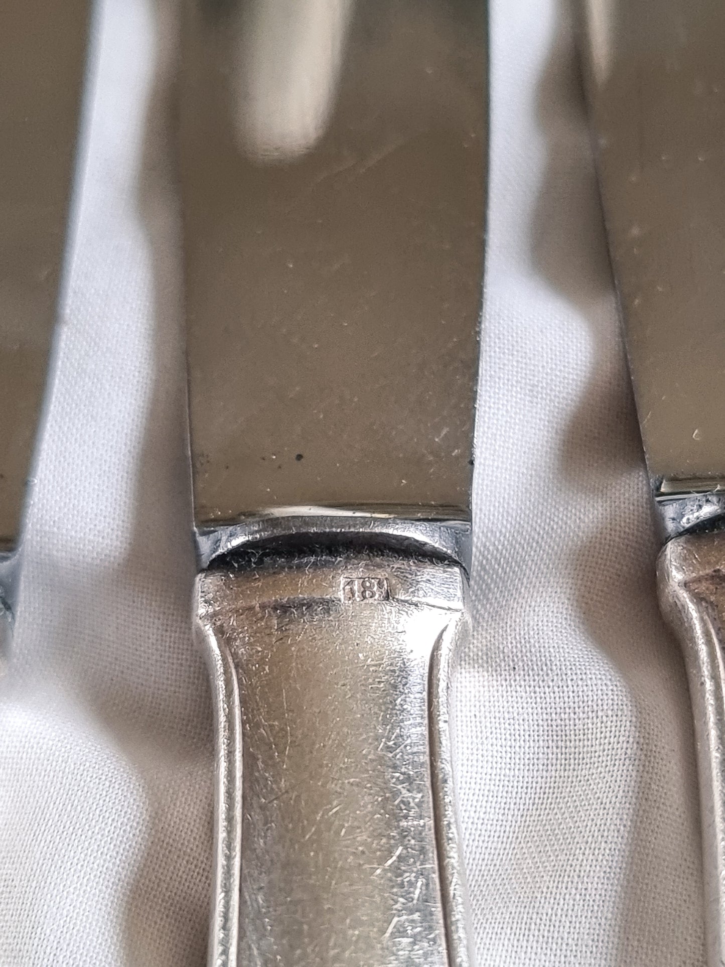 Couteaux plaqués argent