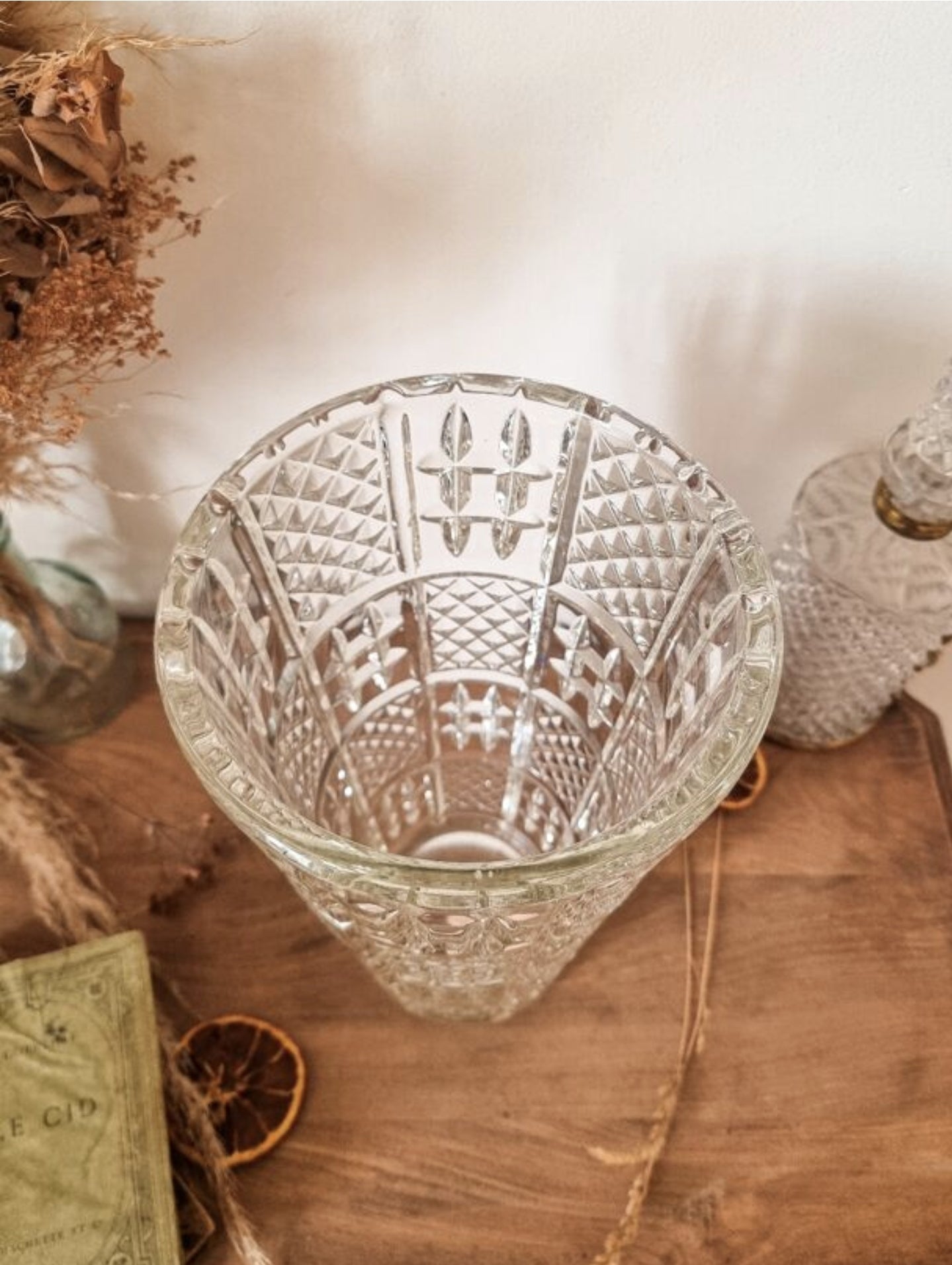 VASE EN CRISTAL