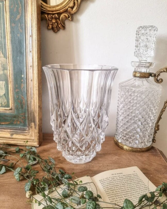 VASE EN CRISTAL VAL ST LAMBERT