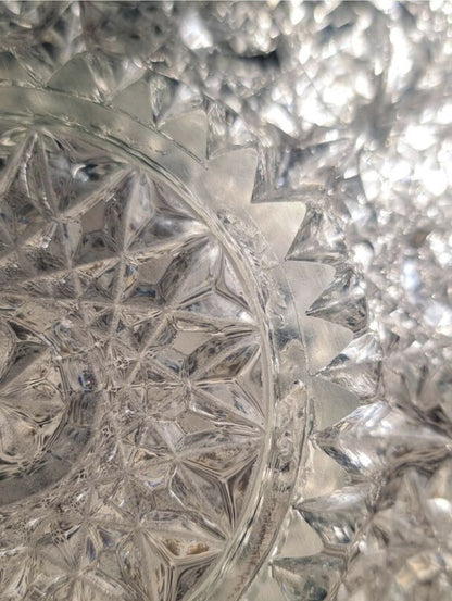 COUPE EN VERRE CISELÉ