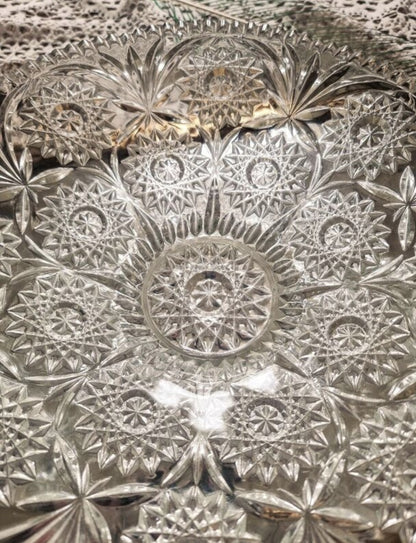 COUPE EN VERRE CISELÉ