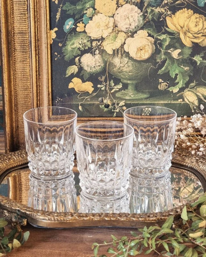 6 VERRES EN CRISTAL