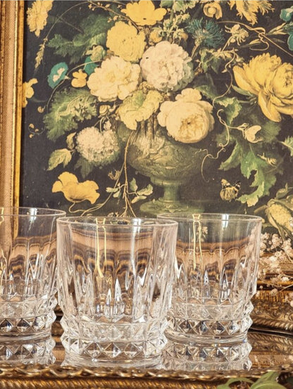 6 VERRES EN CRISTAL