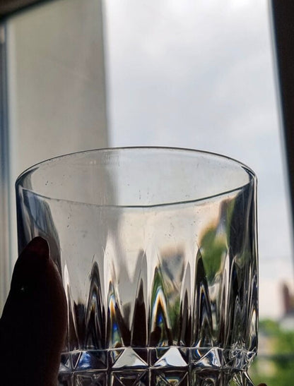 6 VERRES EN CRISTAL
