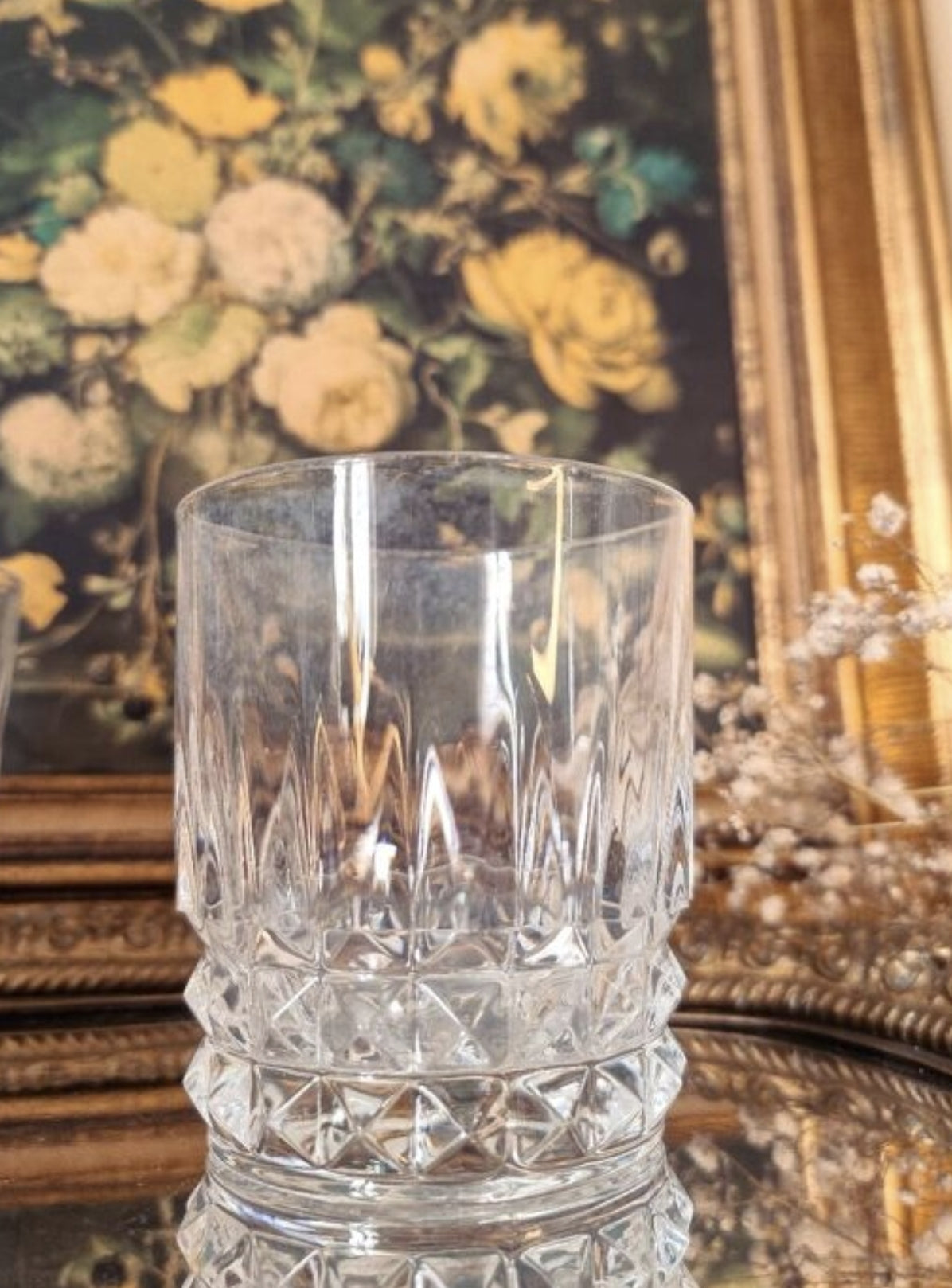 6 VERRES EN CRISTAL