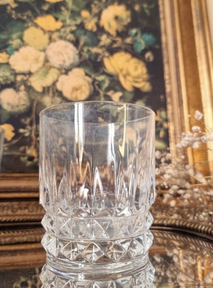 6 VERRES EN CRISTAL
