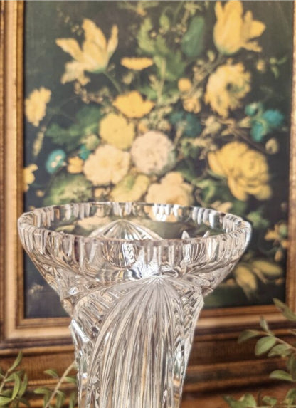 VASE EN CRISTAL TAILLÉ