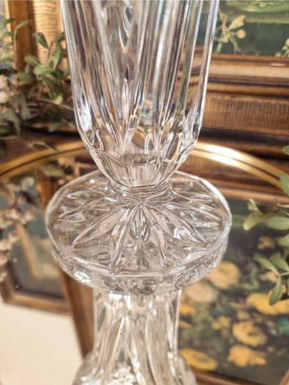VASE EN CRISTAL TAILLÉ