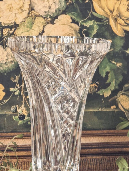 VASE EN CRISTAL TAILLÉ