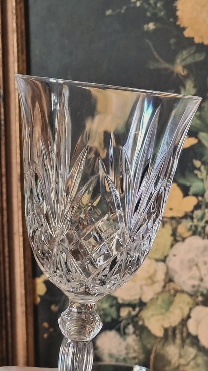 TRIO DE VERRES EN CRISTAL