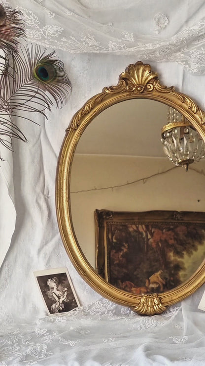 MADAME ÉLÉONORE - MIROIR DORÉ