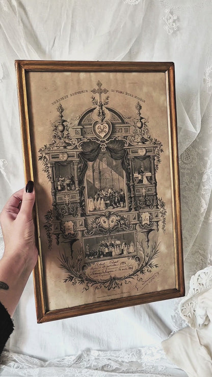 CERTIFICAT DE COMMUNION 1907