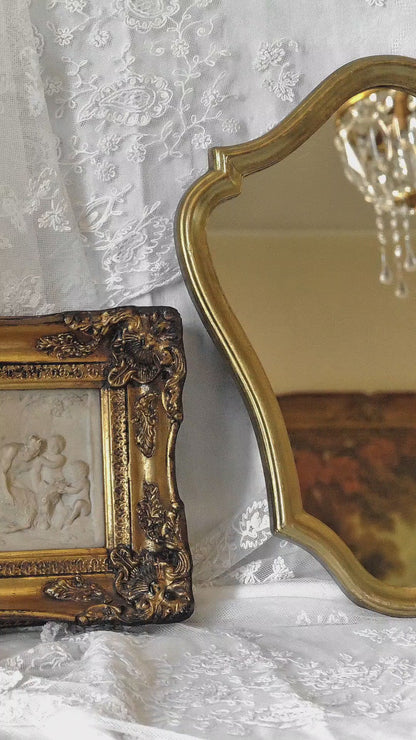 MIROIR DORÉ