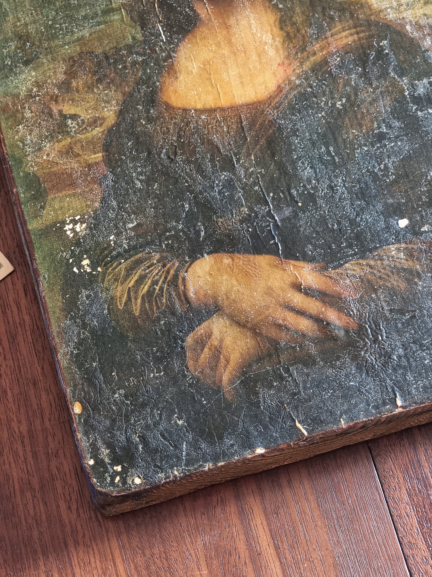 LA JOCONDE, REPRODUCTION SUR BOIS