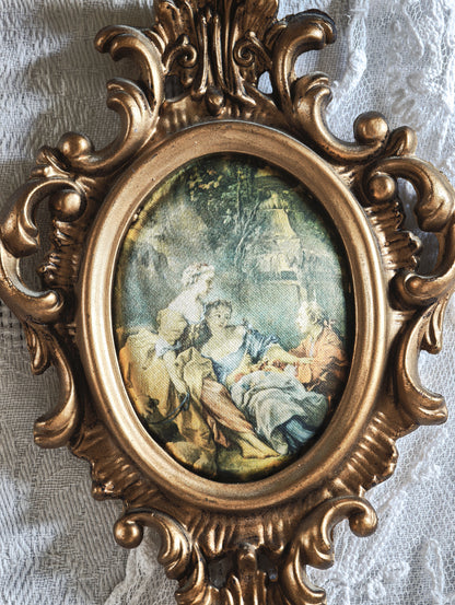 CADRE MÉDAILLON ROCOCO