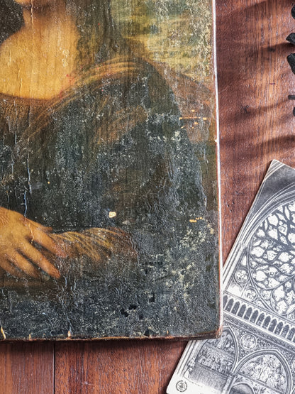 LA JOCONDE, REPRODUCTION SUR BOIS