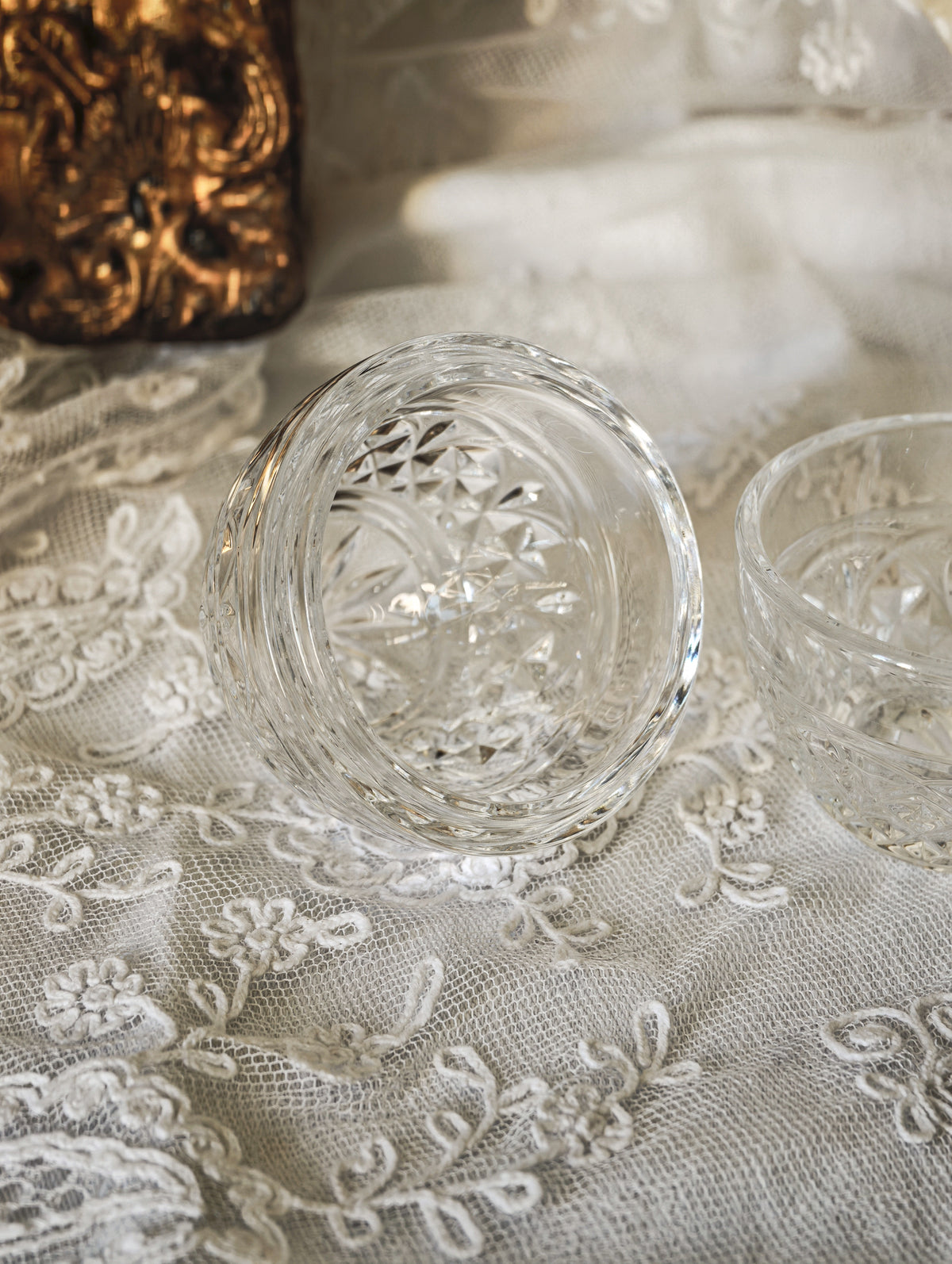 BOÎTE OEUF EN CRISTAL