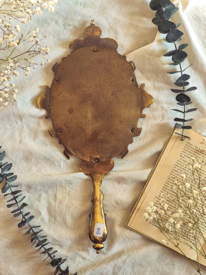 MIROIR À MAIN EN BRONZE