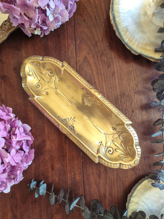 PLUMIER EN BRONZE