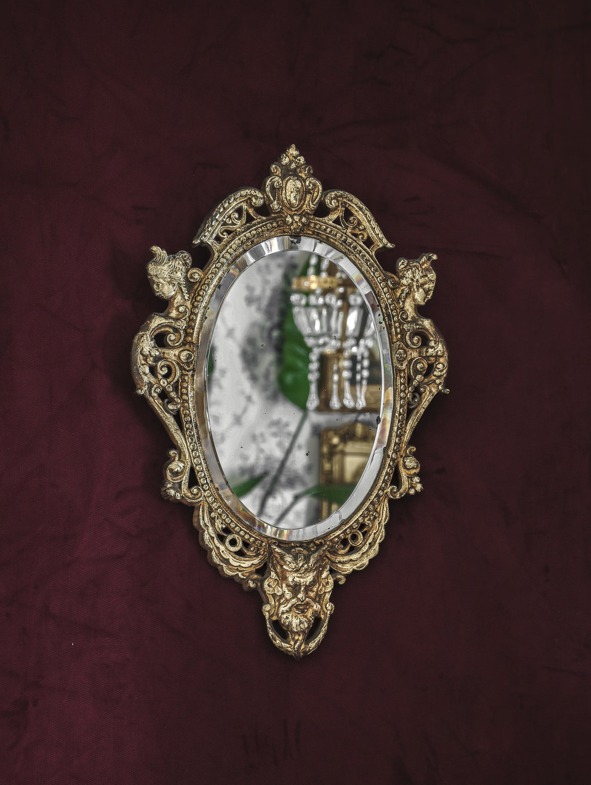 MIROIR EN BRONZE